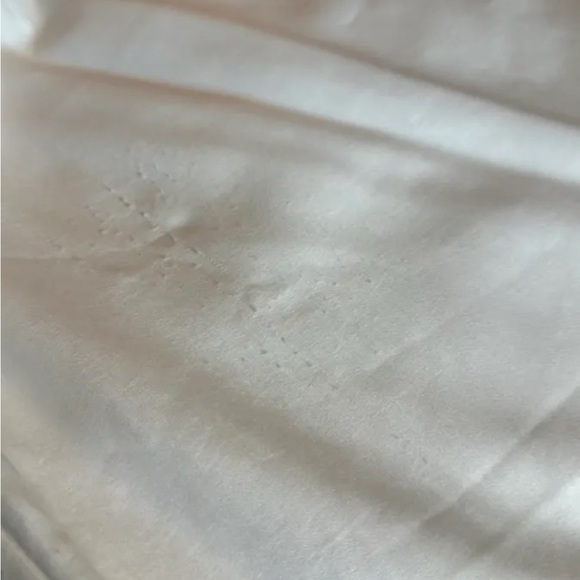 Altar'd State White One-Shoulder Dress with Feather Detail NWT - Picture 7 of 7